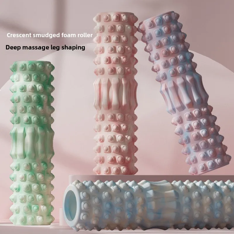 Yoga Fitness Roller - 新しいフォームローラーヨガコラム深部組織マッサージローラー筋肉リラックス腰痛緩和ヨガピラティスセルフマッサージフィットネスツール、ヨガ