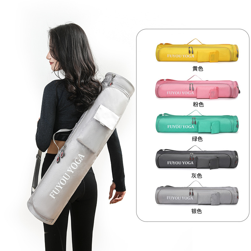 Fitness Yoga & Kickfit - 大容量ヨガマットバッグ軽量防水クロスボディジムバッグファッションマルチポケットショルダーキャリアーバッグピラティスフィットネス用