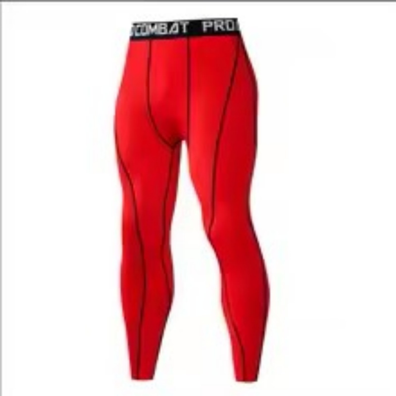 Yoga Fitness Leggings - 男性用コンプレッションタイツ ランニングスポーツウェア メンズワークアウトボトムス ジョギングドライヨガパンツ クイックフィットネストレーニングパンツ
