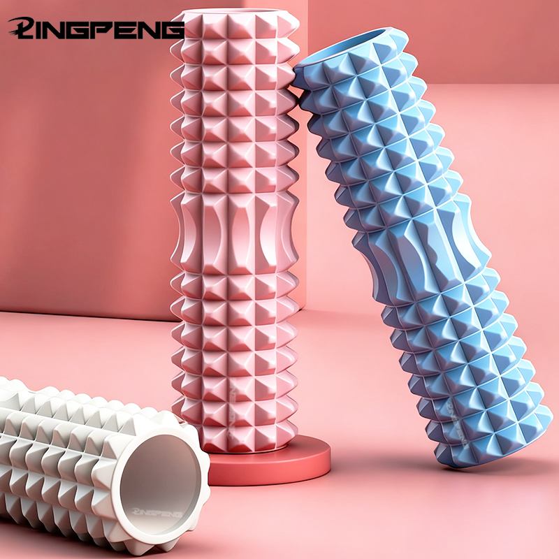 Yoga Fitness Roller - 筋肉マッサージ用フォームローラー 30/45CM - 脚や腕の背中の痛みを和らげ、筋肉の回復を促す高密度バックフォームローラー