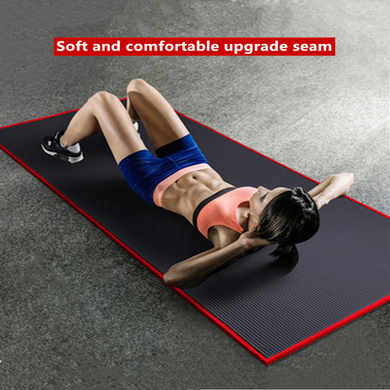 10mm厚の滑り止めヨガマット 183cm×61cm 厚手N - Thick Yoga Mat のレビューと価格