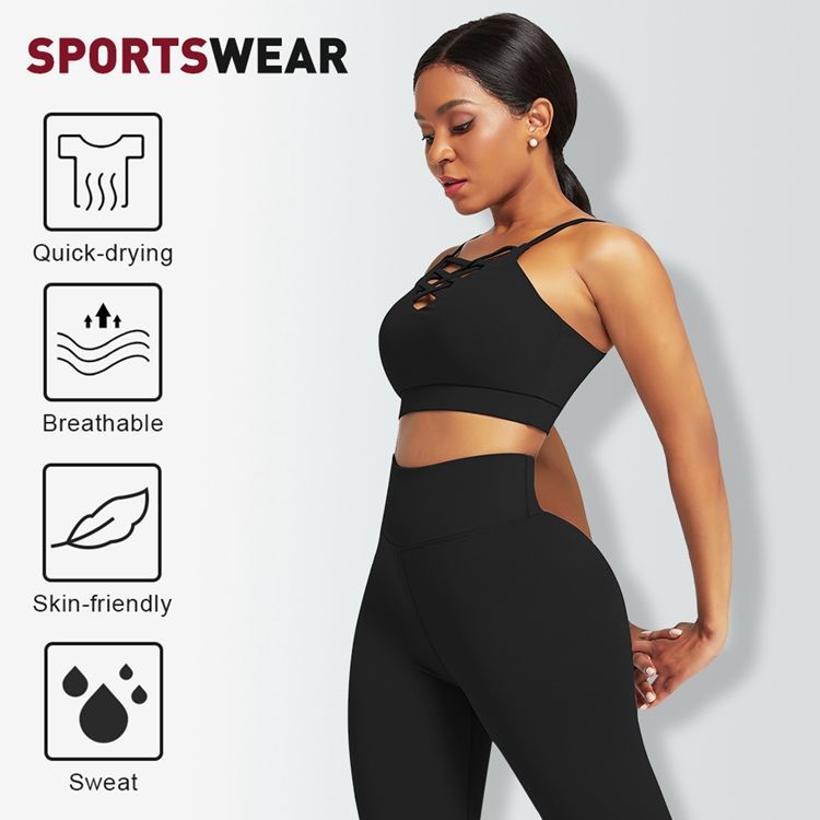 3ピース レディース ヨガ フィットネスセット - ジム ワ - Fitness Yoga & Kickfit のレビューと価格
