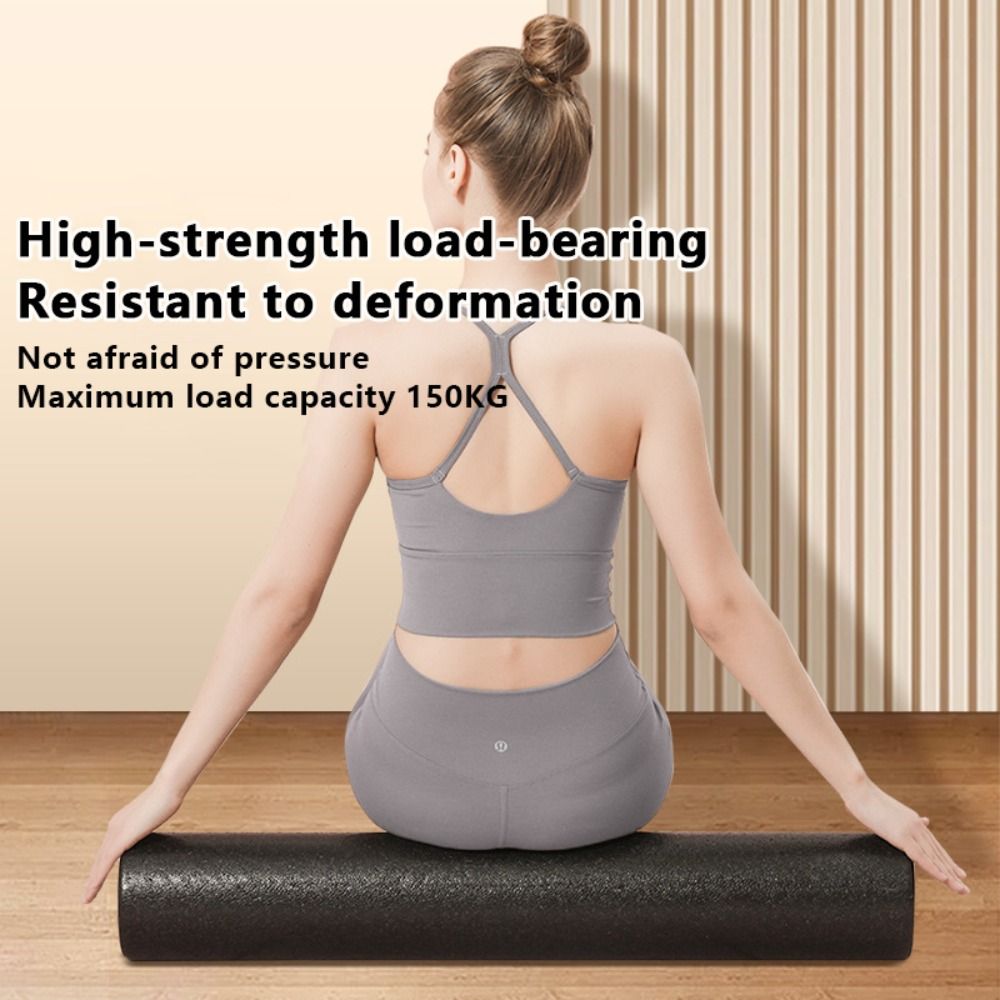 シンプルな高密度フォーム EPP ヨガフォームローラー ブラ - Yoga Fitness Roller のレビューと価格