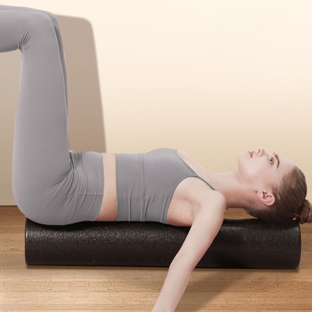 シンプルな高密度フォーム EPP ヨガフォームローラー ブラ - Yoga Fitness Roller のレビューと価格