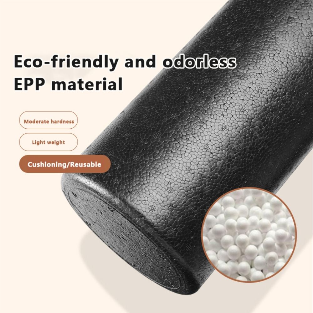 シンプルな高密度フォーム EPP ヨガフォームローラー ブラ - Yoga Fitness Roller のレビューと価格