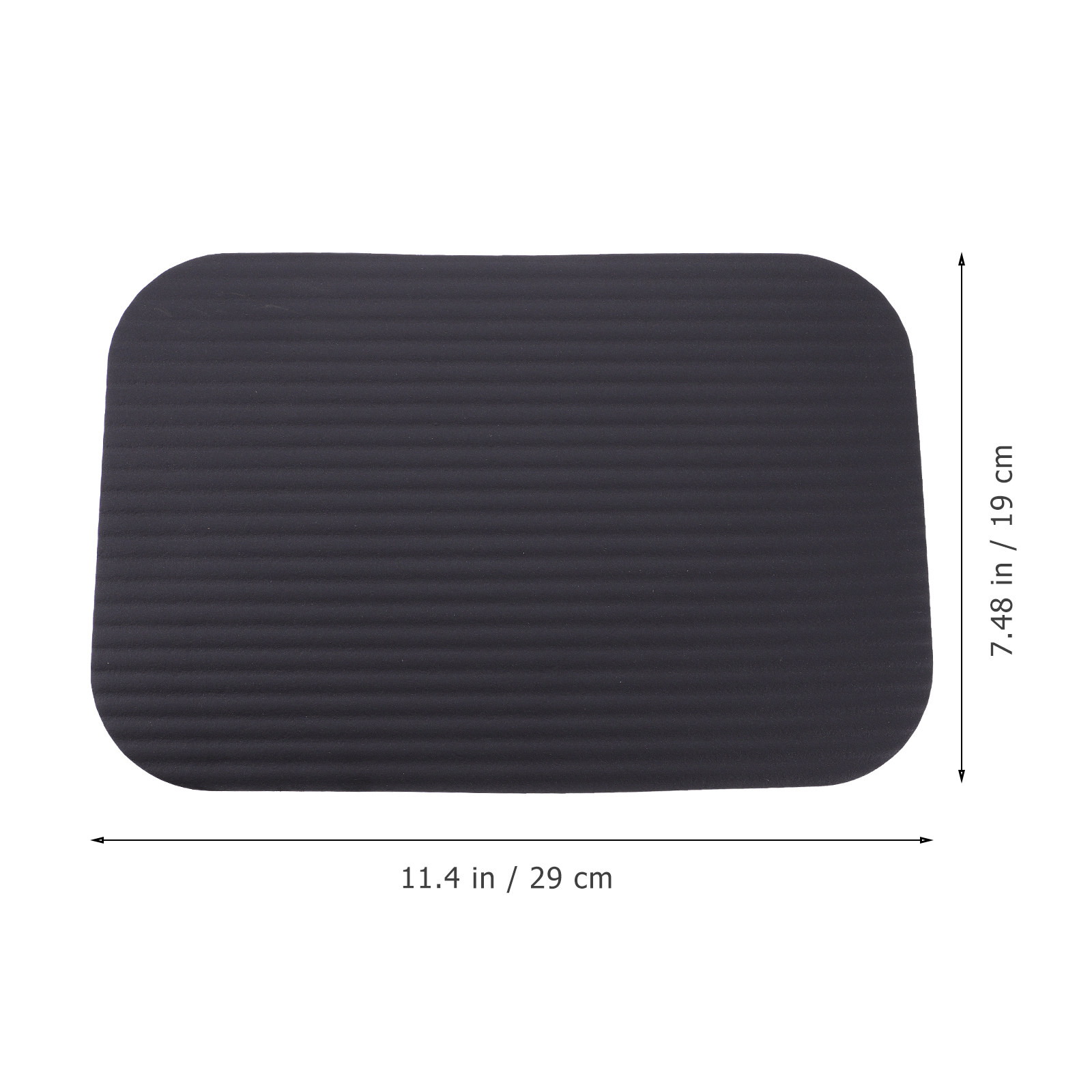 ヨガ用ニーパッド1枚。厚手で快適な膝当てクッション。庭での作 - Thick Yoga Mat のレビューと価格