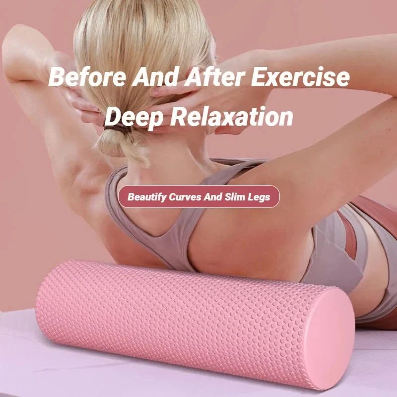 六角形のEVAフォームヨガローラー、10cm×30cmのマッ - Yoga Fitness Roller のレビューと価格