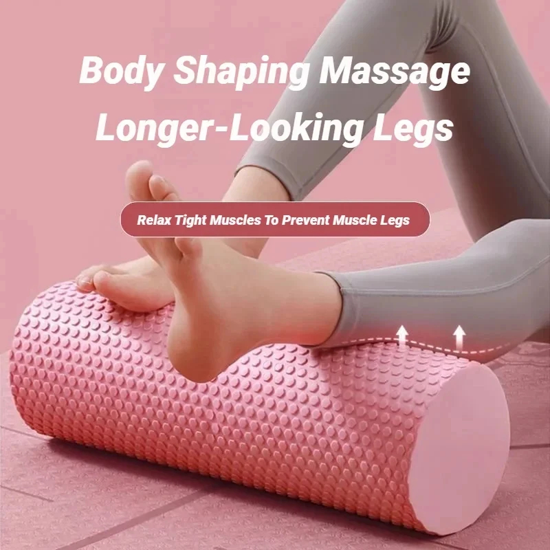 六角形のEVAフォームヨガローラー、10cm×30cmのマッ - Yoga Fitness Roller のレビューと価格