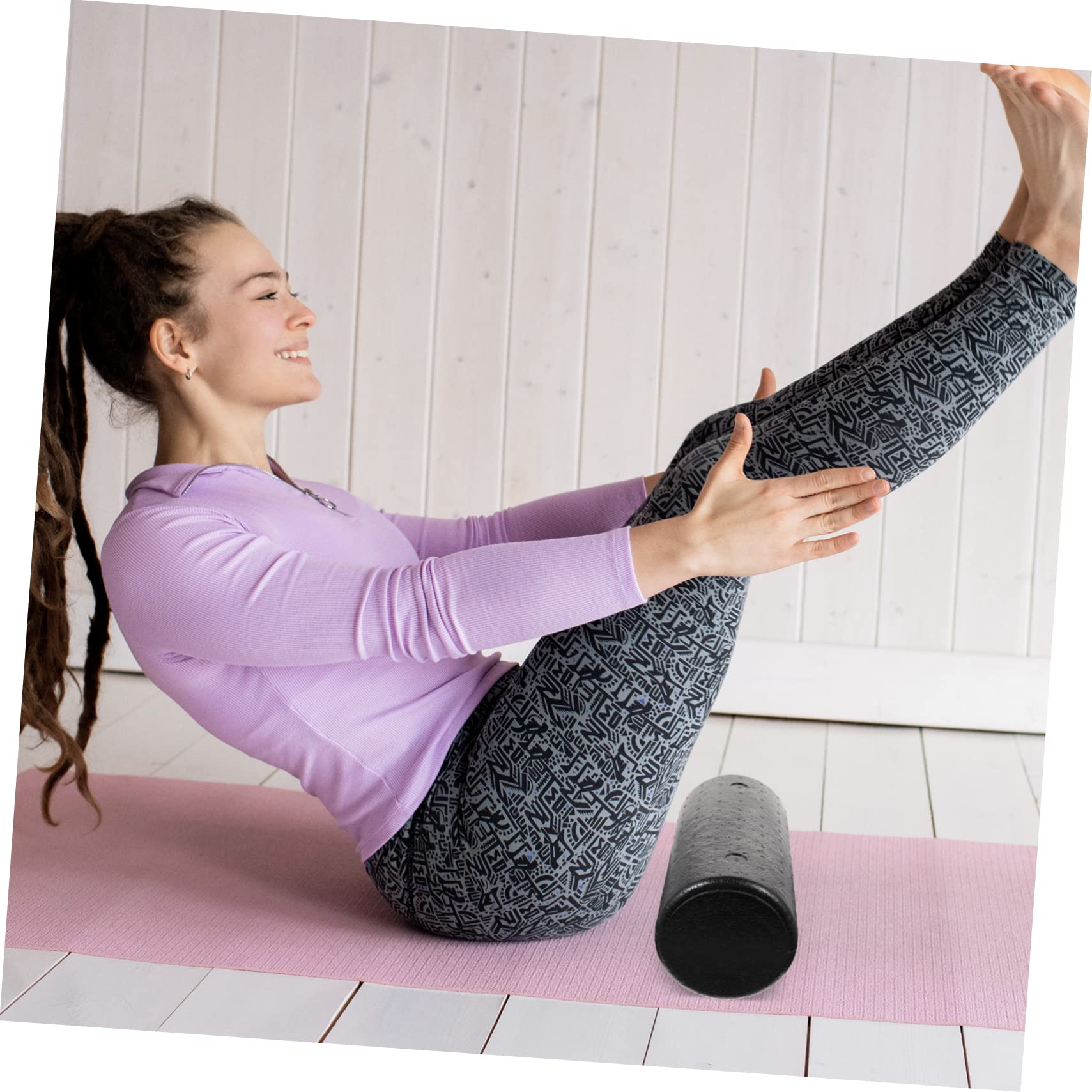 EPP ヨガフォームローラーフィットネスポータブルピラティス - Yoga Fitness Roller のレビューと価格