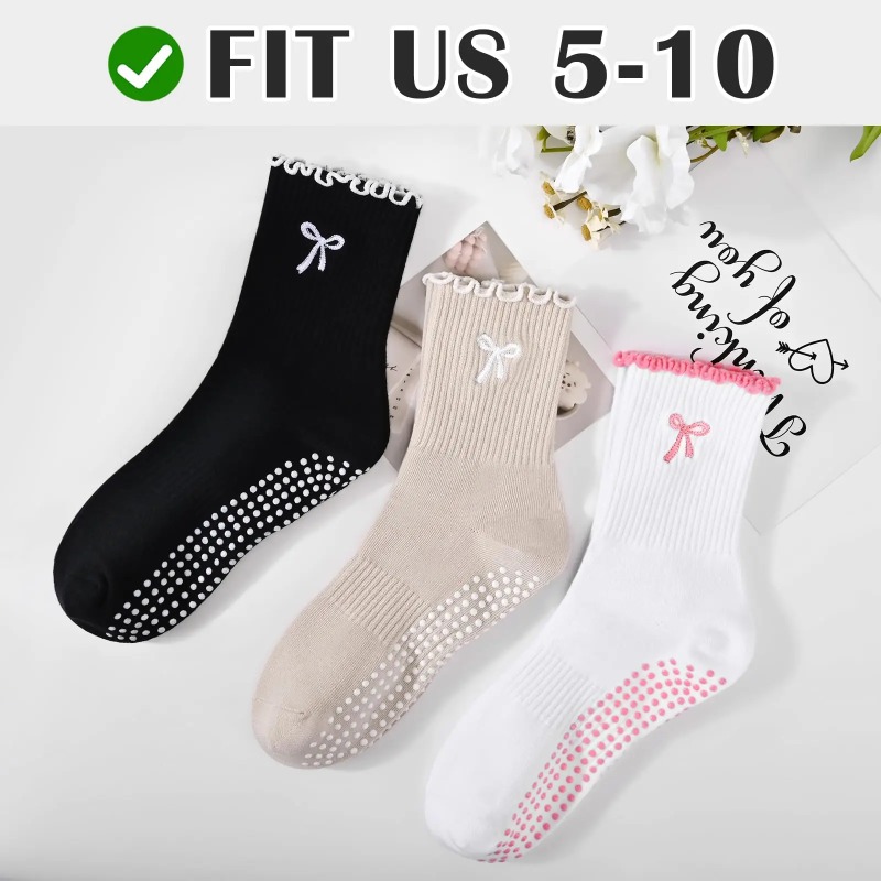 プロフェッショナルヨガソックス、コットンストラップシリコン滑 - Fitness Yoga & Kickfit のレビューと価格
