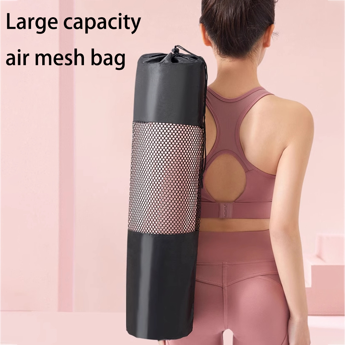 通気性のあるヨガマット収納メッシュバッグ - 耐久性のあるオ - Fitness Yoga & Kickfit のレビューと価格