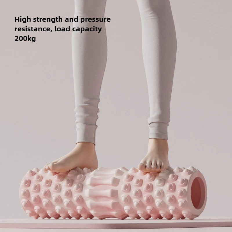 新しいフォームローラーヨガコラム深部組織マッサージローラー筋 - Yoga Fitness Roller のレビューと価格