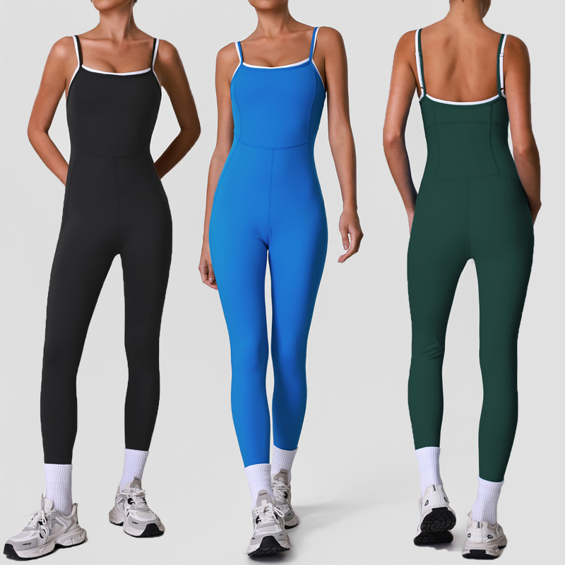女性ワンピースフィットネスヨガセットスリムフィットスーパース - Yoga Fitness Kleidung のレビューと価格