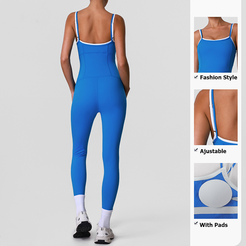 女性ワンピースフィットネスヨガセットスリムフィットスーパース - Yoga Fitness Kleidung のレビューと価格