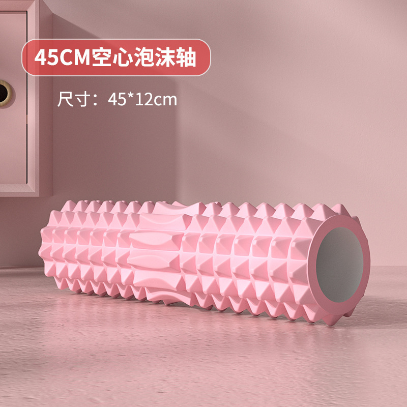 中空フォームローラー 45 センチメートルヨガブロックマッサ - Yoga Fitness Roller のレビューと価格