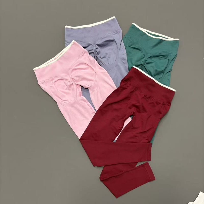 スカルプトスクランチレギンス レディース ハイウエスト シー - Yoga Fitness Leggings のレビューと価格