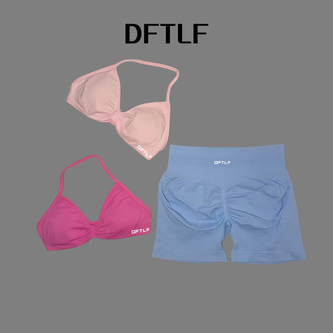 2ピース DFTLF インパクトジムセット 女性用ヨガスポー - Yoga & Fitness Center のレビューと価格