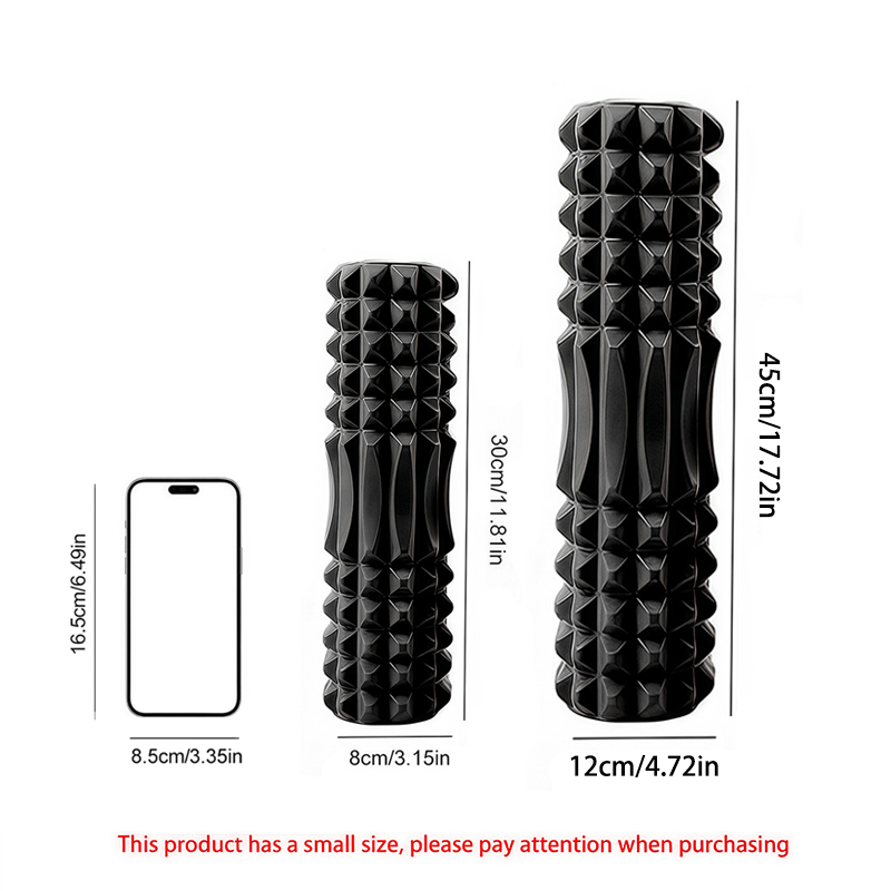 筋肉マッサージ用フォームローラー 30/45CM - 脚や腕 - Yoga Fitness Roller のレビューと価格