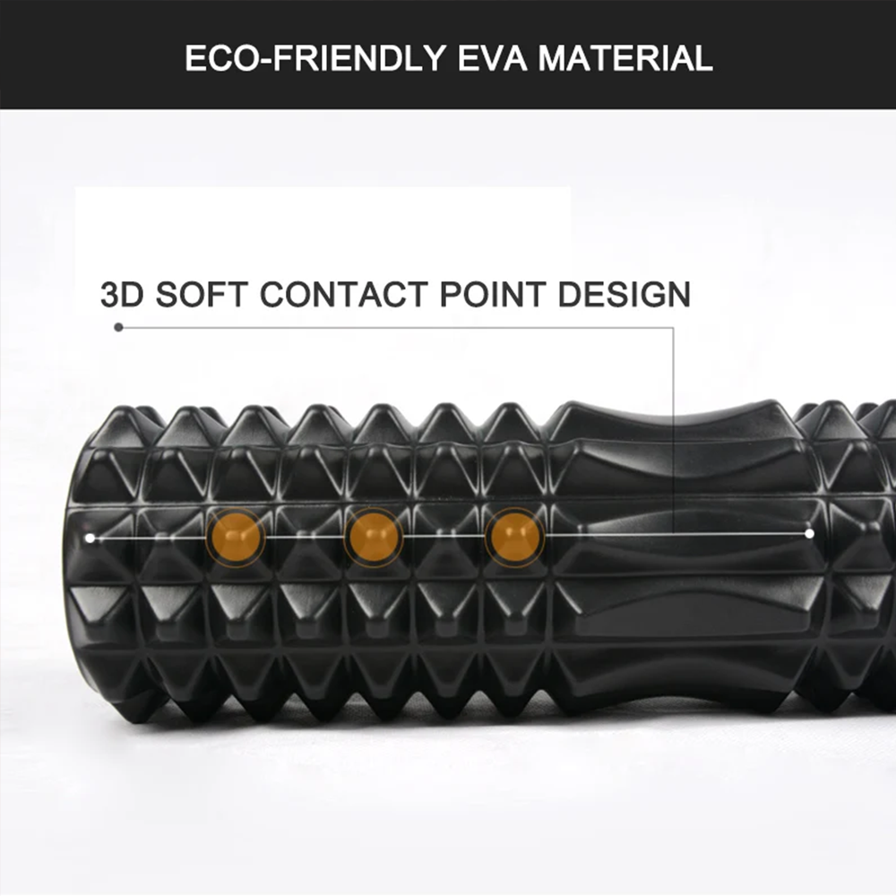 筋肉マッサージ用フォームローラー 30/45CM - 脚や腕 - Yoga Fitness Roller のレビューと価格