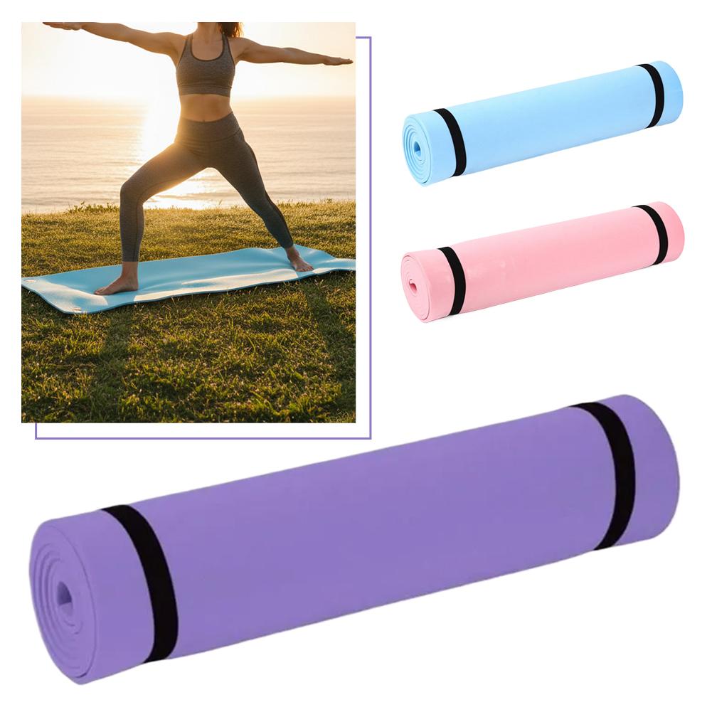 1/2 個厚いヨガマット滑り止めスポーツフィットネスマット  - Thick Yoga Mat のレビューと価格