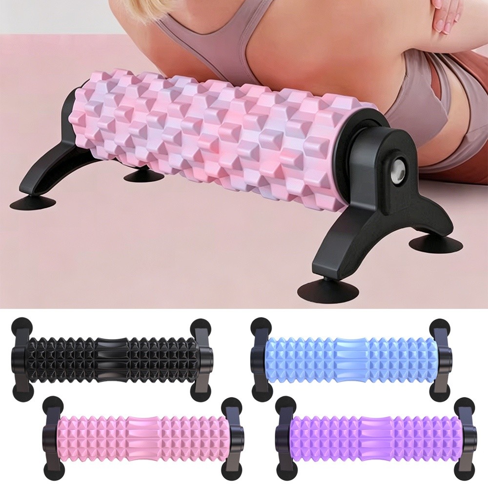 マッサージツール ソリッドフォーム フォームローラー 吸盤付 - Yoga Fitness Roller のレビューと価格