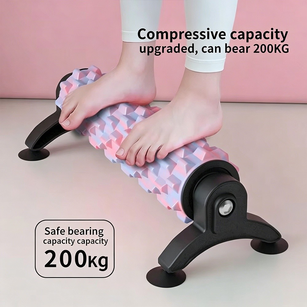 マッサージツール ソリッドフォーム フォームローラー 吸盤付 - Yoga Fitness Roller のレビューと価格