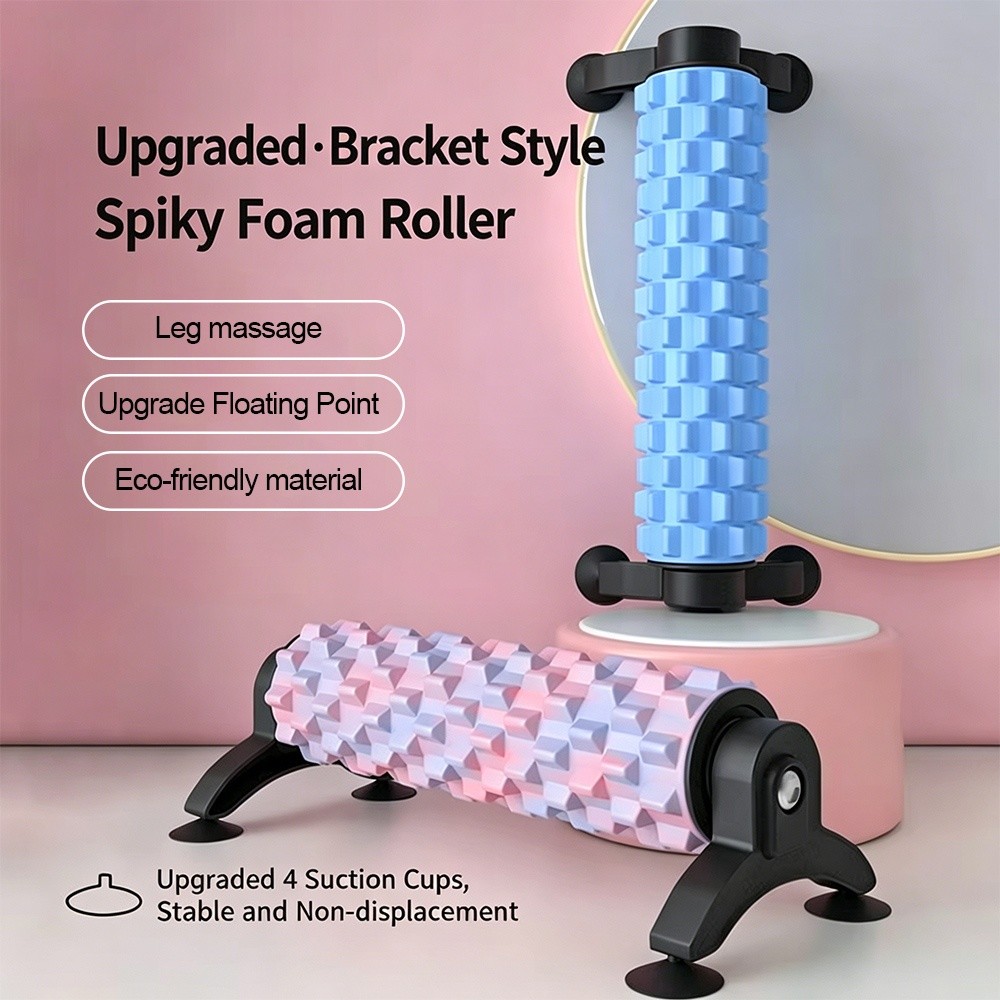 マッサージツール ソリッドフォーム フォームローラー 吸盤付 - Yoga Fitness Roller のレビューと価格