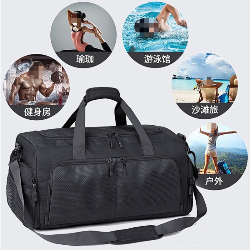 ウェットとドライの分離機能付きフィットネスバッグ、ヨガスポー - Fitness Yoga & Kickfit のレビューと価格